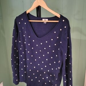 Old Navy Dark Blue Sweater, XXL